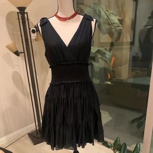 Cinq a Sept black dress, size 6 but fits 0-4.